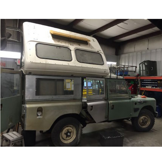 Frame off Land Rover project, Land Rover Series 109